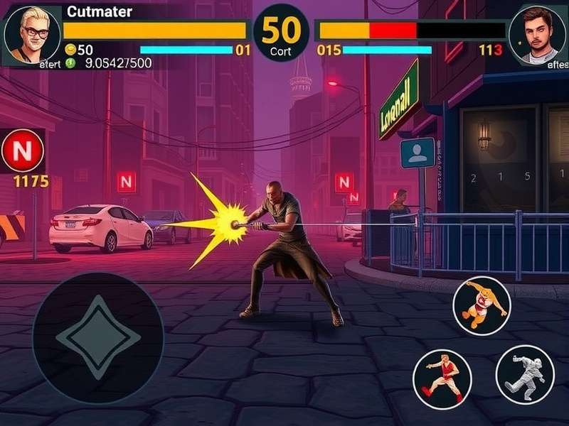 Chennai Street Slayers gameplay screenshot showing character combat