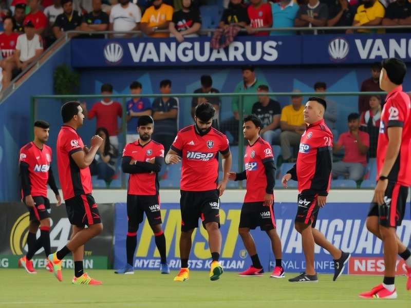 Hyderabad Vanguards fans cheering at a match