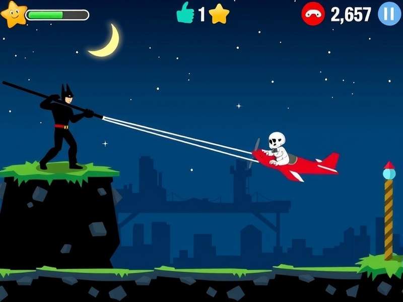 Screenshot of Kick the Buddy 2 gameplay showing weapons and Buddy character