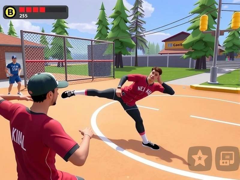 Kick The Buddy 2025 gameplay showing a combination of bubble gun and laser weapon effects on the character Buddy