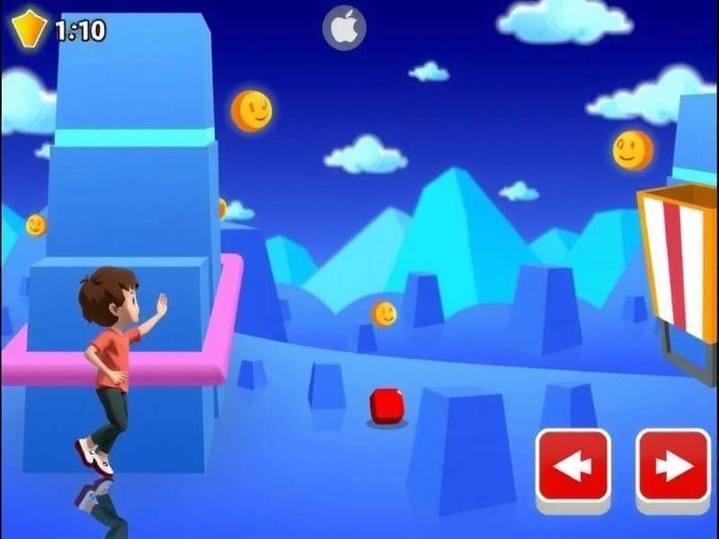 Kick The Buddy gameplay screenshot showing various weapons and the Buddy character