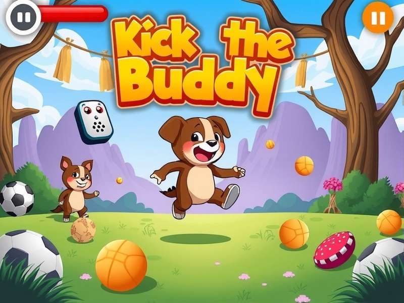 Kick The Buddy Gameplay Screenshot on Mobile and Desktop