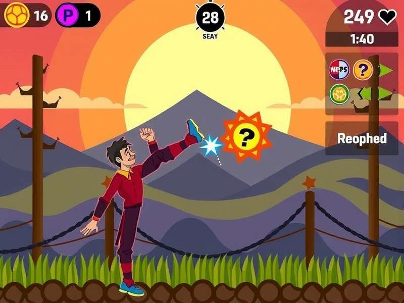 Kick The Buddy Forever Bomb explosion sequence showing multiple blasts