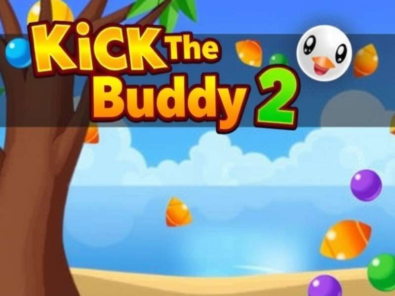 Close-up of mobile screen showing Kick the Buddy 2 weapon selection menu