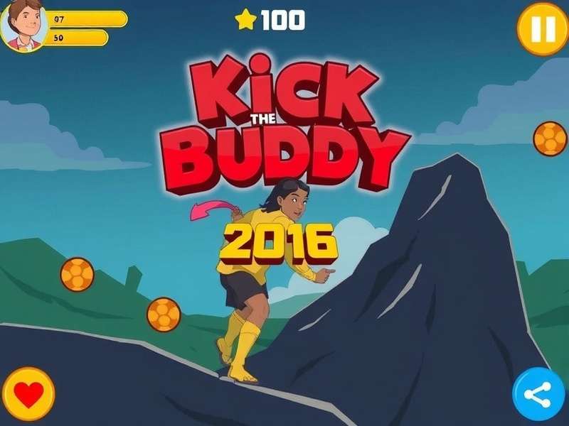 Kick The Buddy 2016 gameplay screenshot