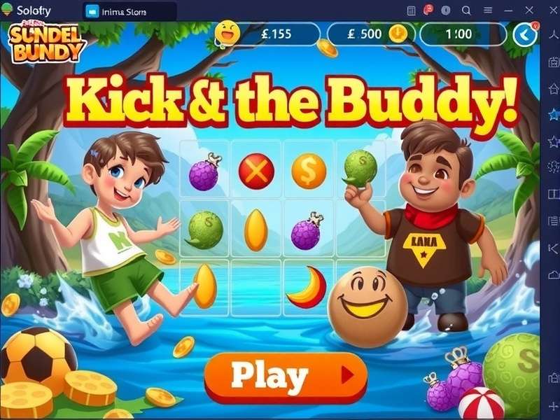 Kick The Buddy Unlimited Money Gameplay Screen with Weapons and Coins