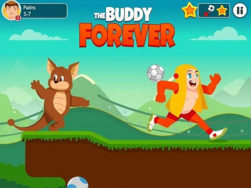 Kick The Buddy Forever gameplay scene showing interactive weapons and environment