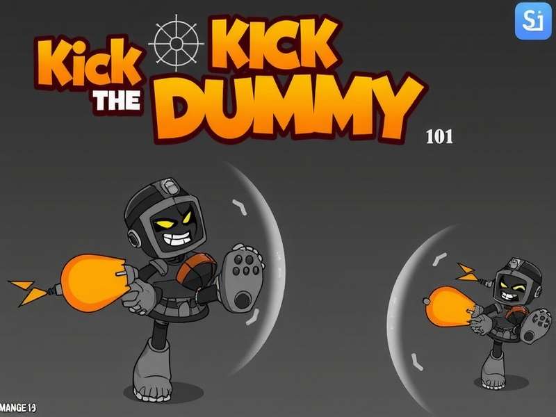 Kick the Buddy gameplay on a mobile phone screen