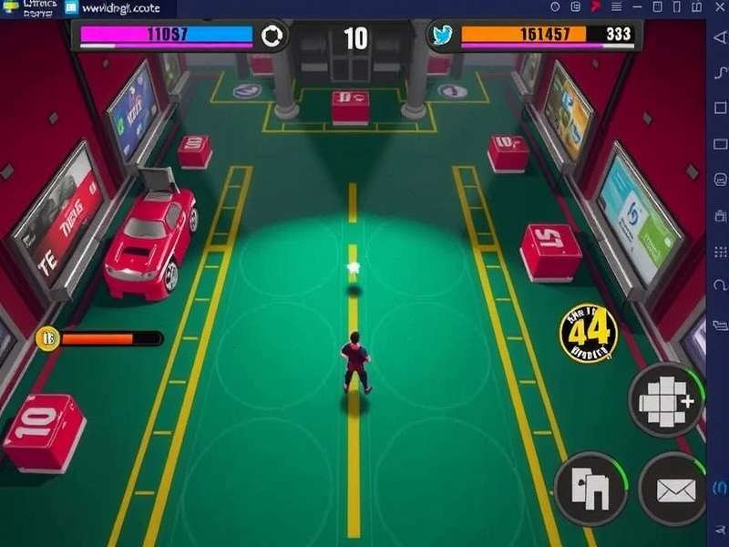 Kick The Buddy PC gameplay screenshot showing weapons and interactions