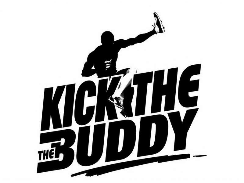Kick The Buddy gameplay screenshot showing weapons interface