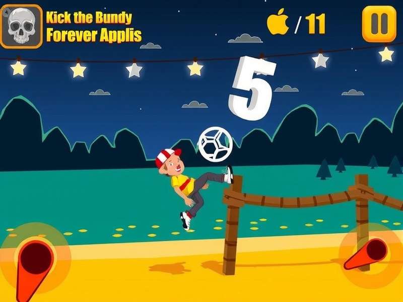 Kick The Buddy Forever APK gameplay showing weapons and Buddy