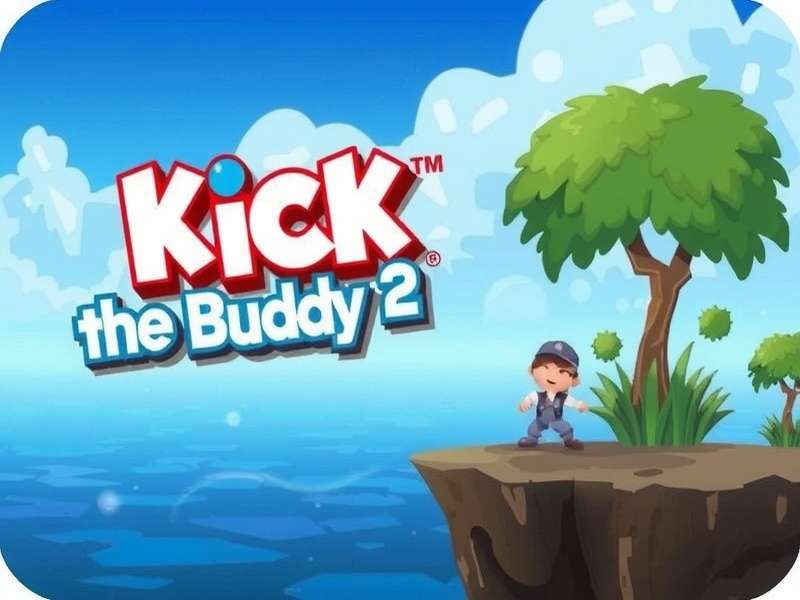 Kick The Buddy Forever 2 gameplay screen showing various weapons and the buddy character