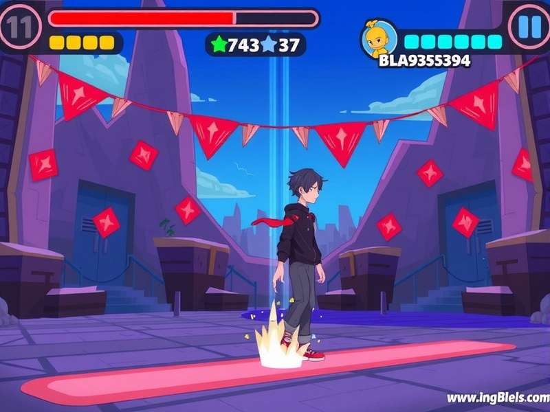 Kick the Buddy game action — a virtual buddy taking hits in a playful arcade style