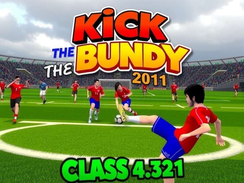 Kick The Buddy 2011 gameplay action with vibrant effects