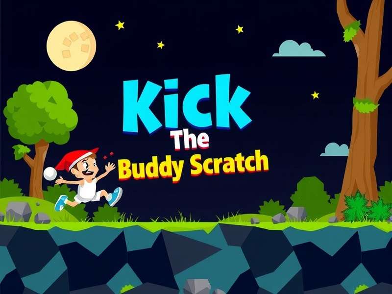 Kick The Buddy Scratch gameplay with multiple scratch tools and power-ups