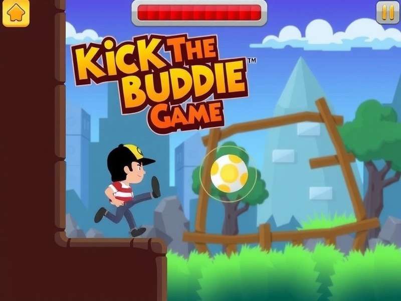 Kick The Buddy gameplay action with explosions and weapons