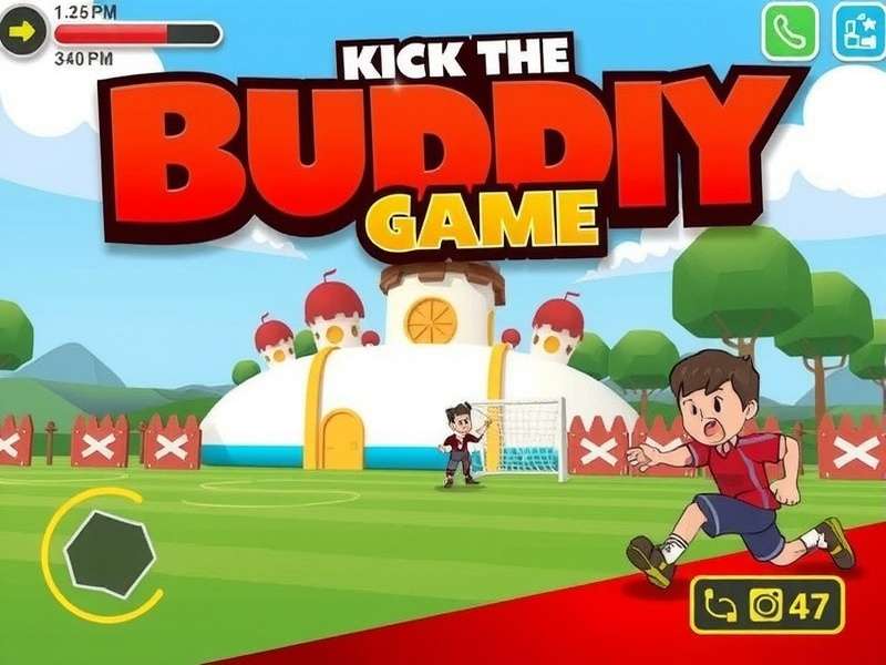 Kick The Buddy Offline Game — India edition gameplay screenshot showing weapons and destruction