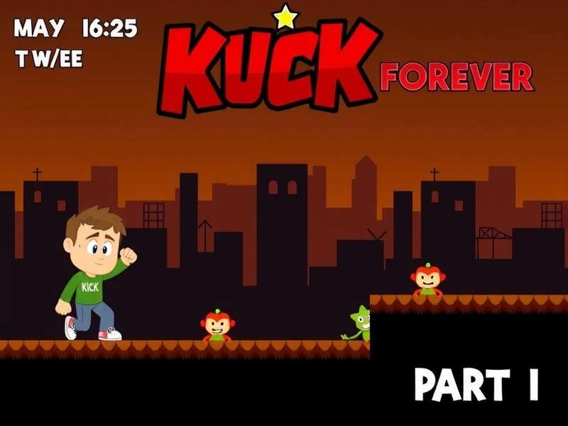 Kick The Buddy Forever Part 1 gameplay banner showing buddy character and weapons