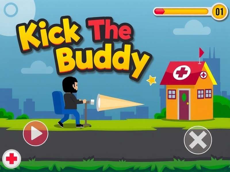 Kick The Buddy game play free without downloading - online action on desluxem.net
